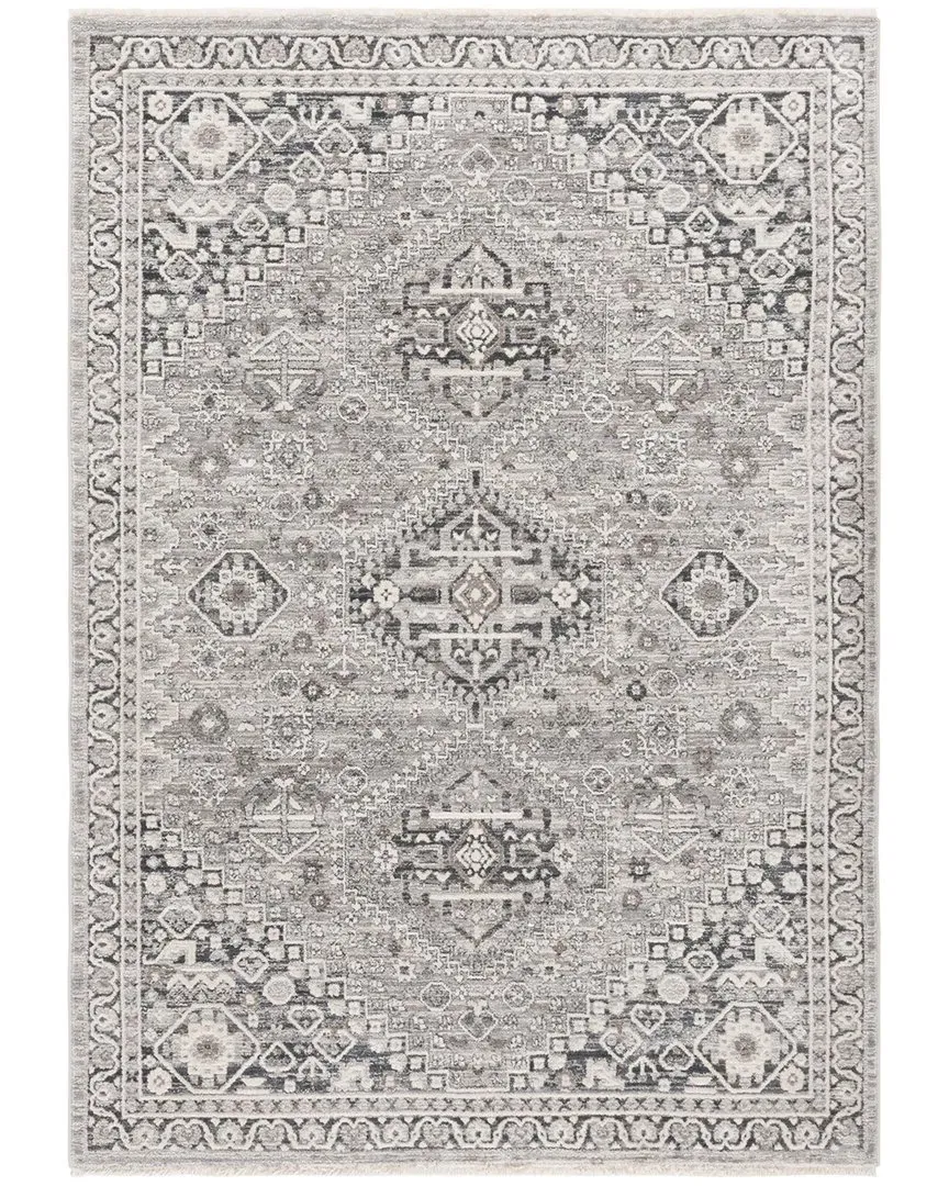 Clover Rug - Grey, Polyester