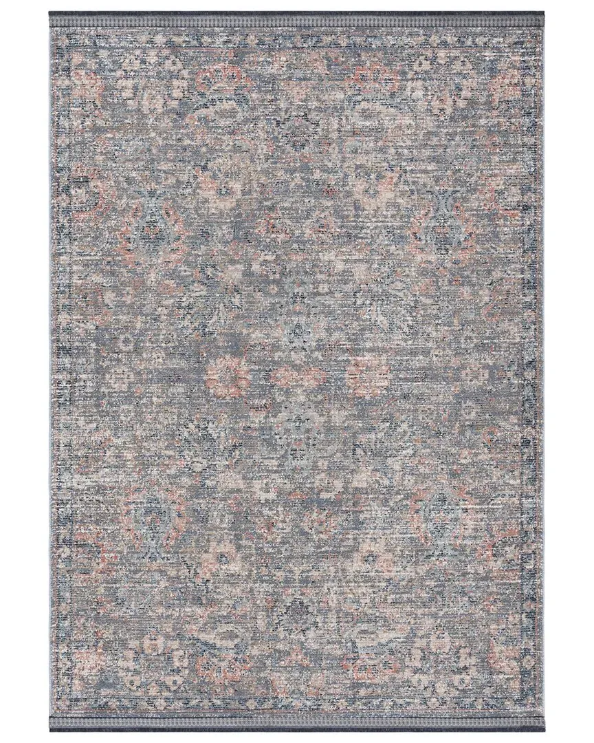 Dundrum Power Loomed Rug - Navy, Polyester