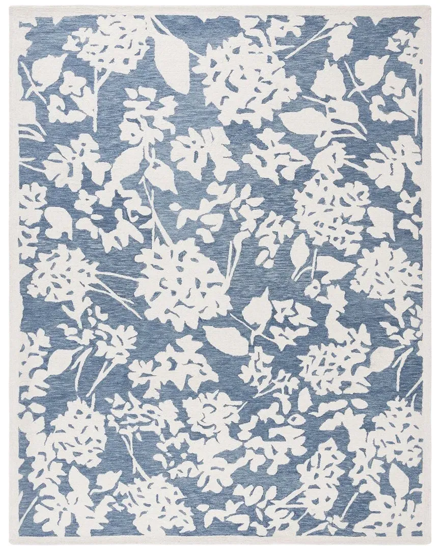 Dylan Hand Tufted Wool-Blend Rug - Blue