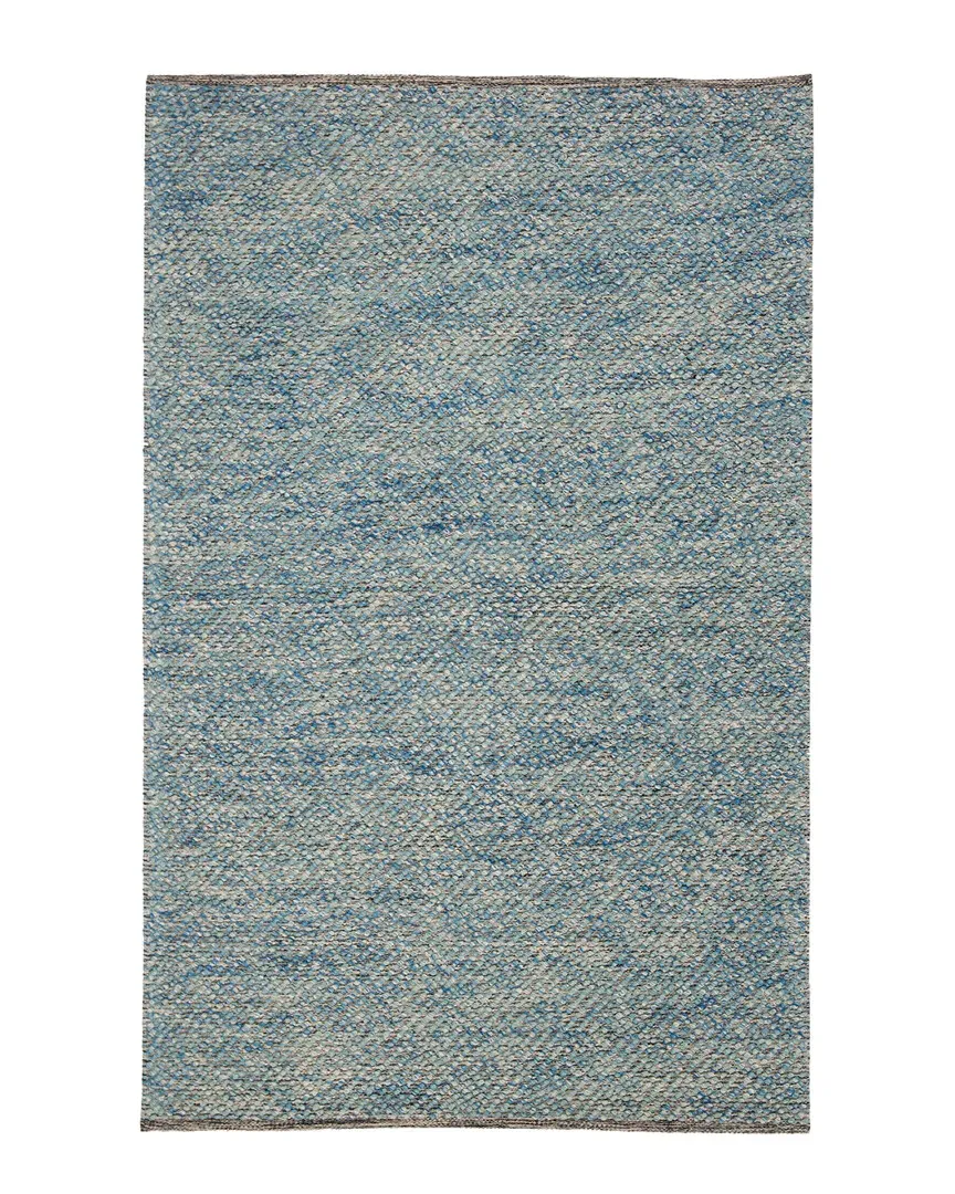 Eleanora Hand-Woven Rug - Blue, Wool