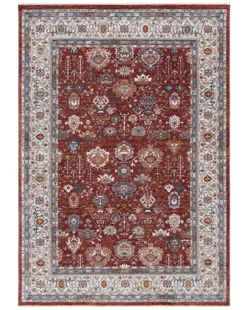Fairhaven Power Loomed Spacedyed Rug - Red, Polyester image