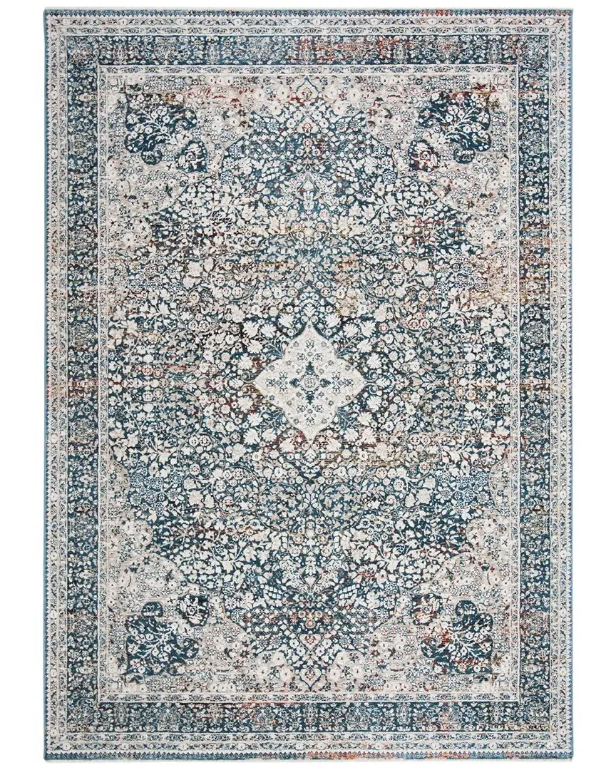 Fleur Power Loomed Rug - Ivory, Polyester
