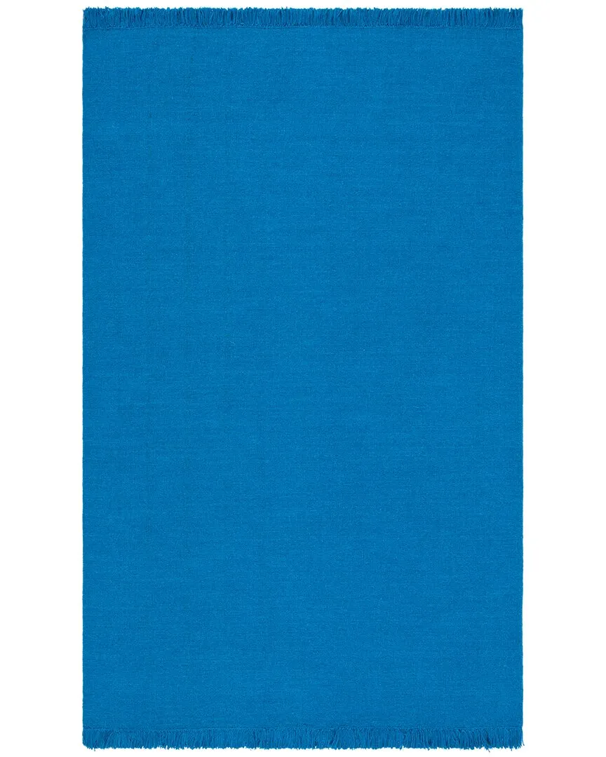 Glenville Hand Loomed Wool-Blend Rug - Blue image