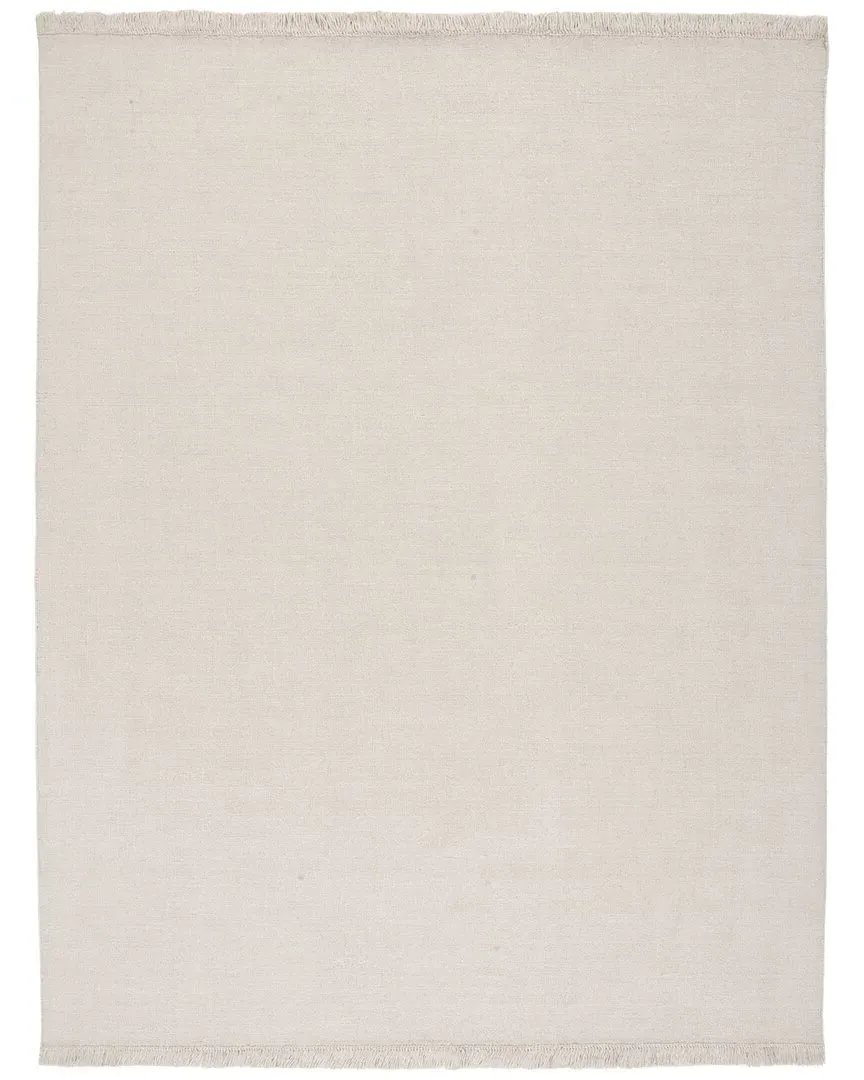 Hand Loomed Wool Rug - Beige image