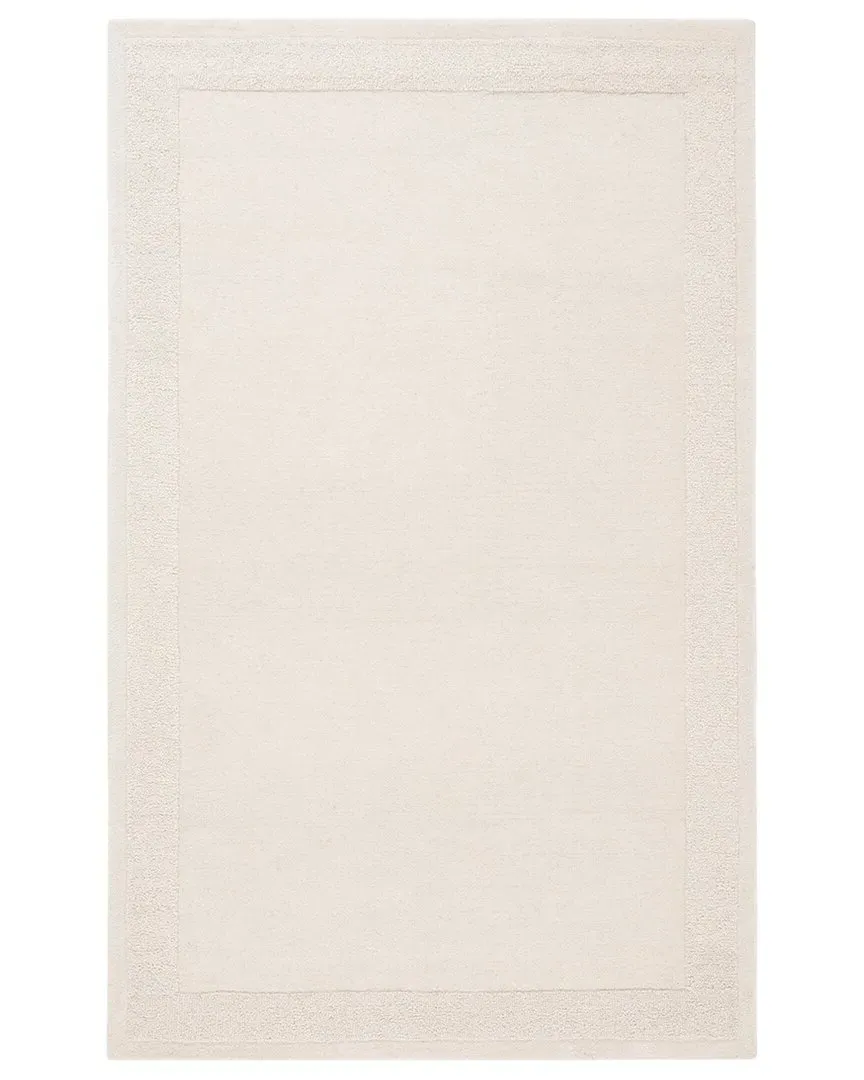 Hand Tufted Area Rug - Ivory, Wool & Cotton image