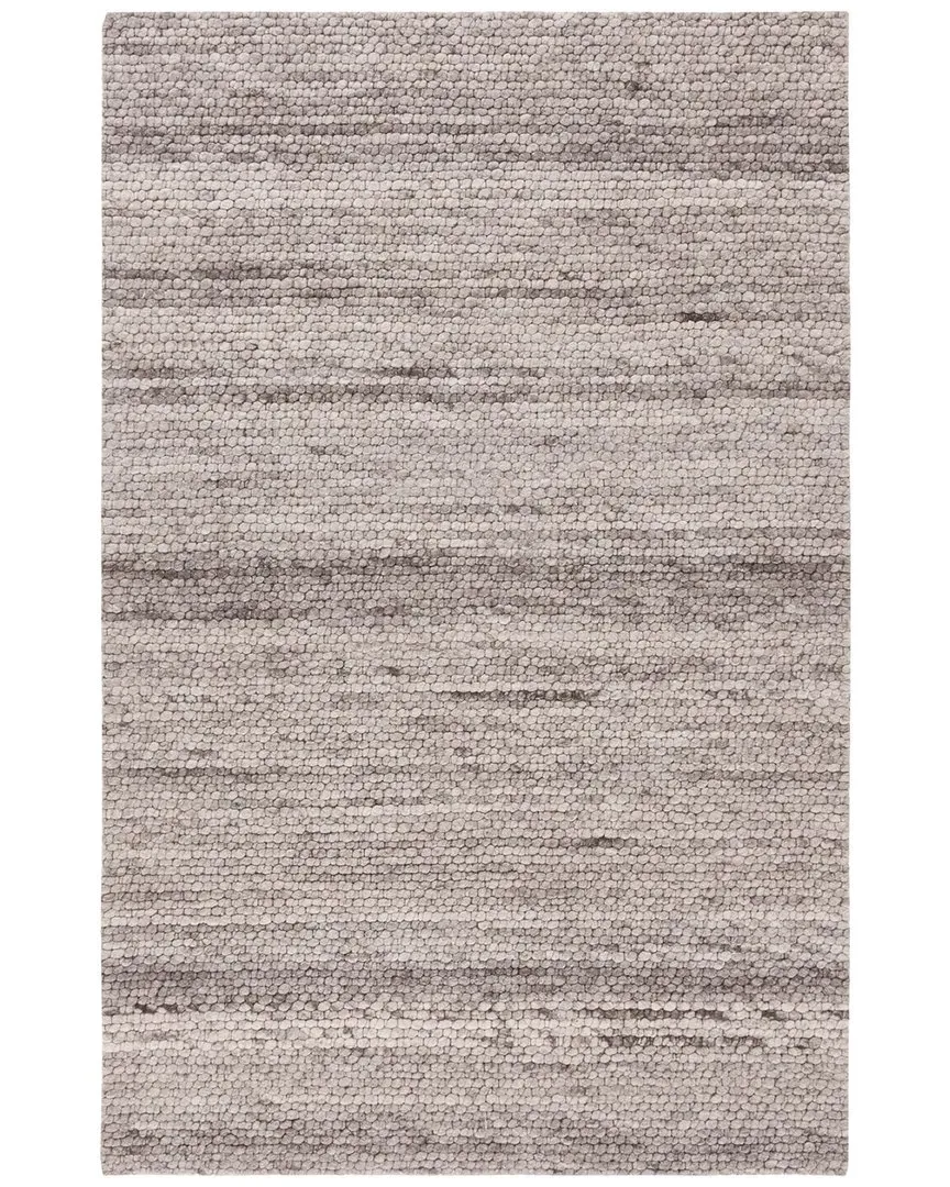 Handwoven Wool-Blend Rug - Grey