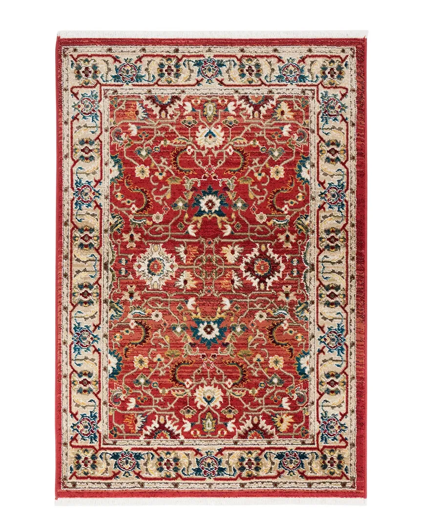 Ines Rug - Red and Beige, Polypropylene image