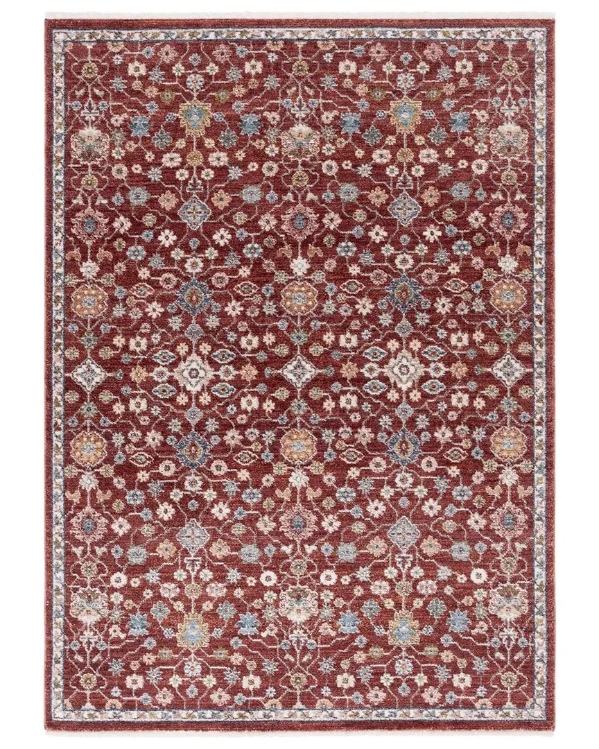 Kempton Power Loomed Spacedyed Rug - Red, Polyester
