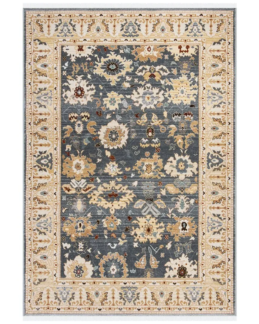 Marie Flat Weave Rug - Charcoal, Polypropylene