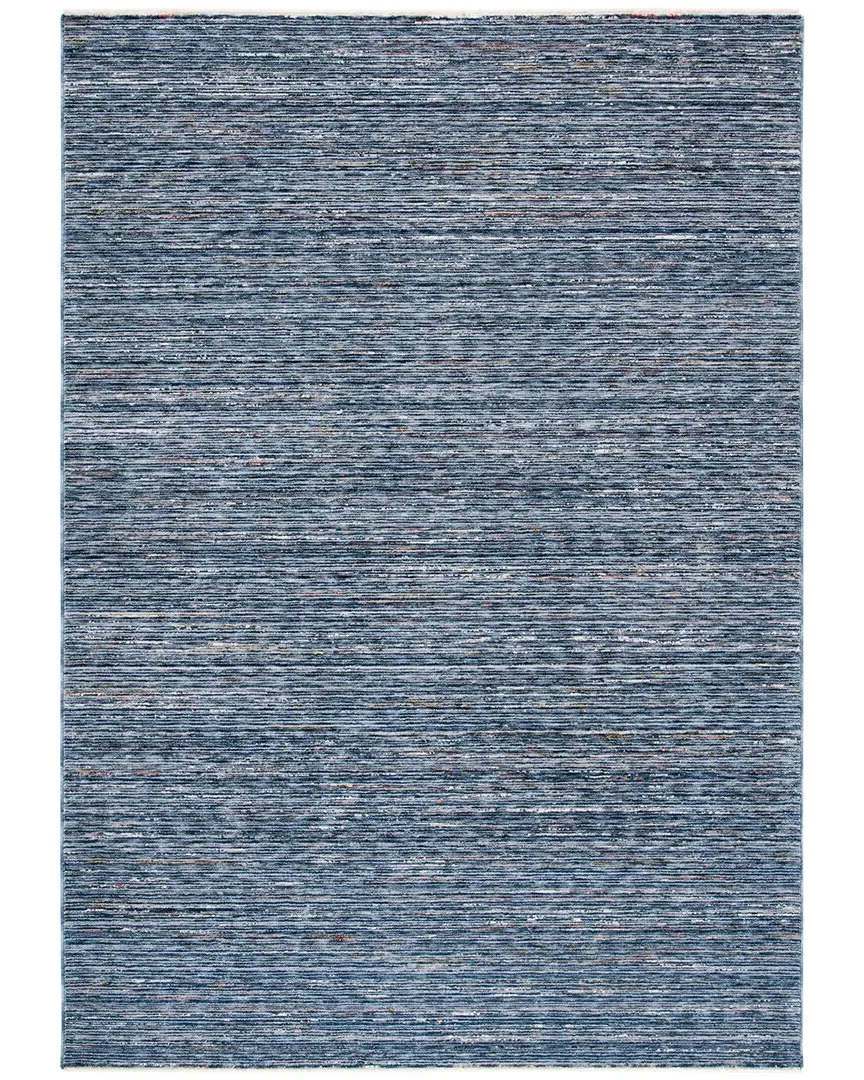 Mars Power Loomed Rug - Navy, Polyester