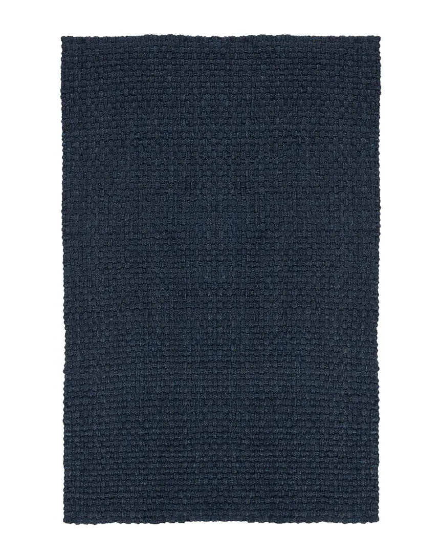 Nigel Hand-Woven Rug - Navy, Jute image