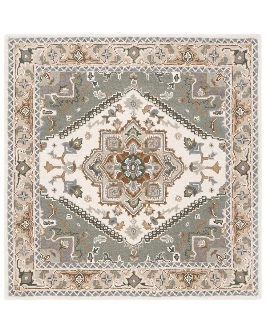 Preston Hand Tufted Wool Pile Rug - Ivory, Wool image