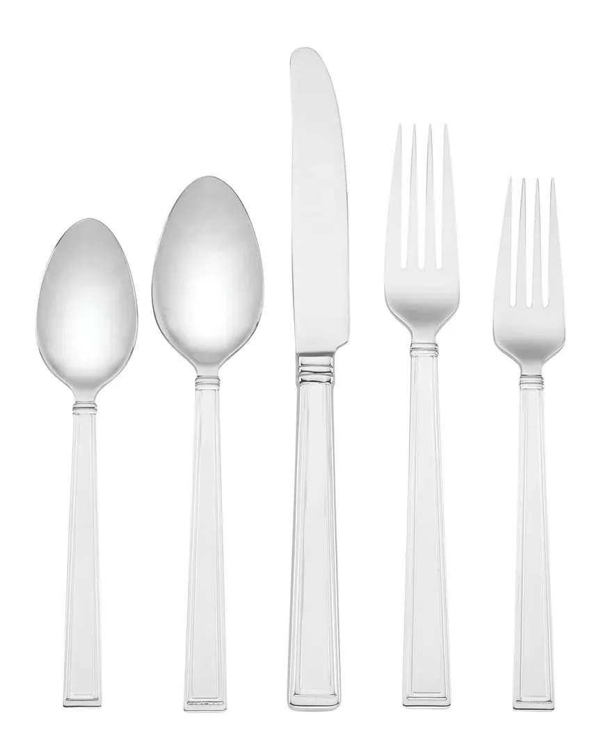 Bratton 65pc Flatware Set - Stainless Steel