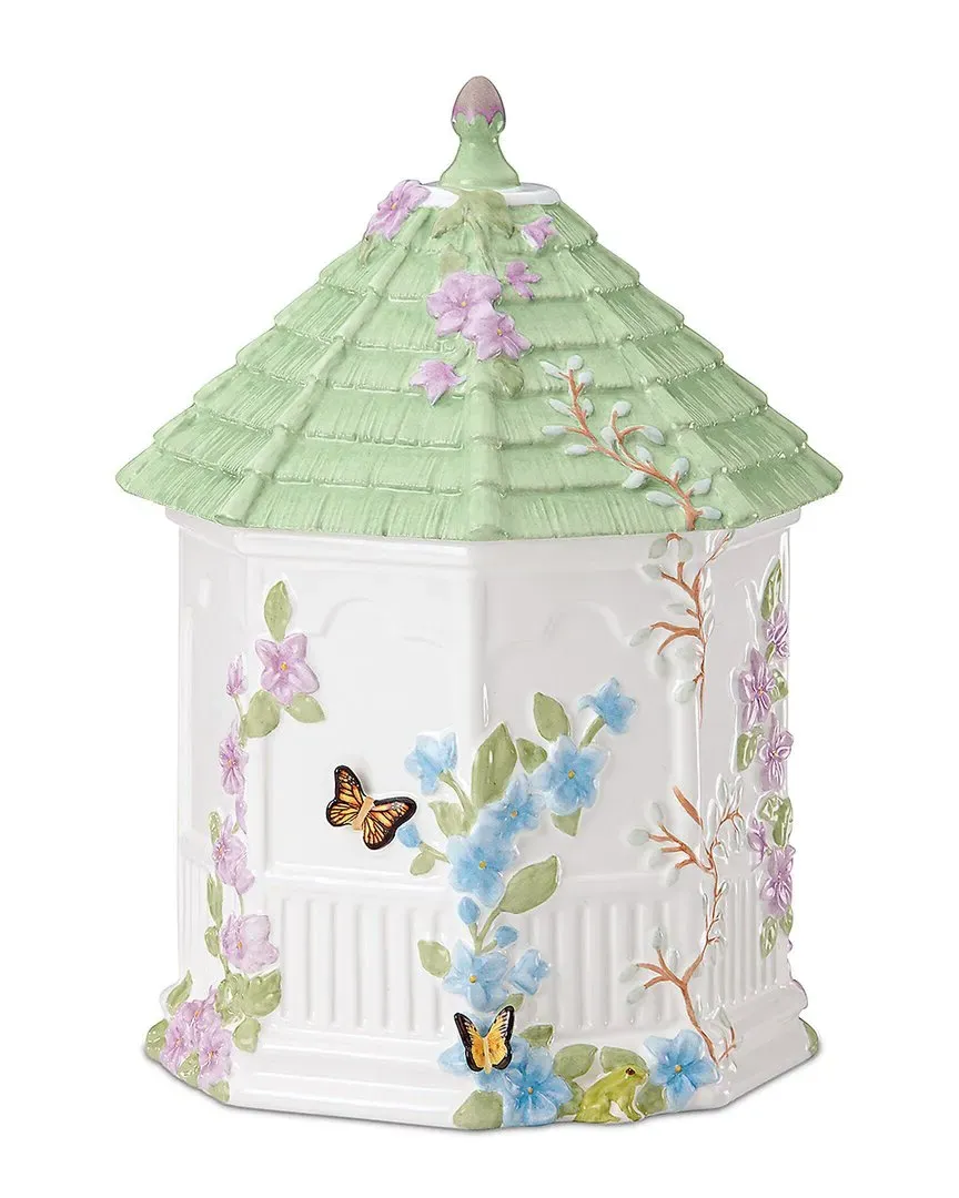 Butterfly Meadow Figural Cookie Jar - Multi, Ceramic