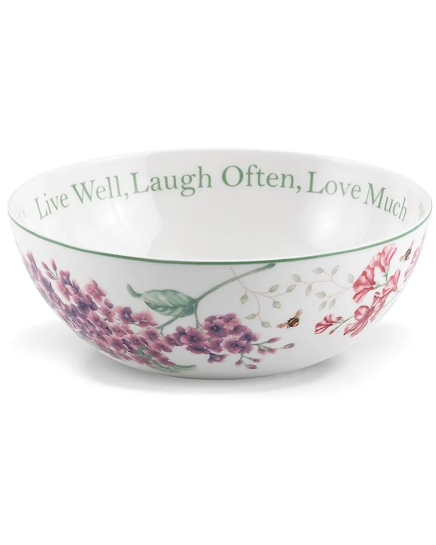 Butterfly Meadow Large Serving Bowl - Multi, Porcelain image