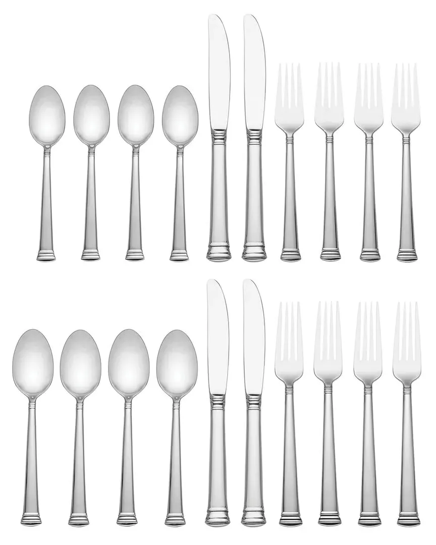 Eternal 20pc Flatware Set - Silver, Stainless Steel image