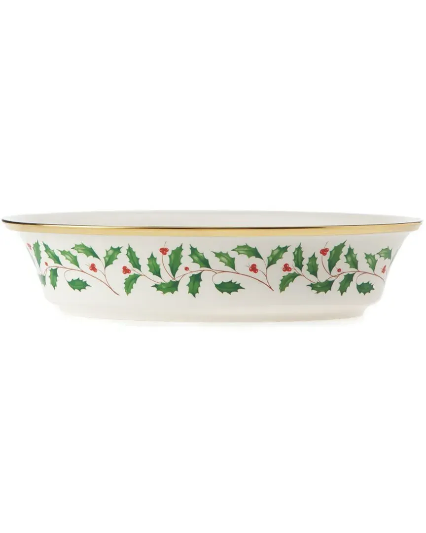 Holiday 10in Vegetable Bowl - Ivory, Bone China