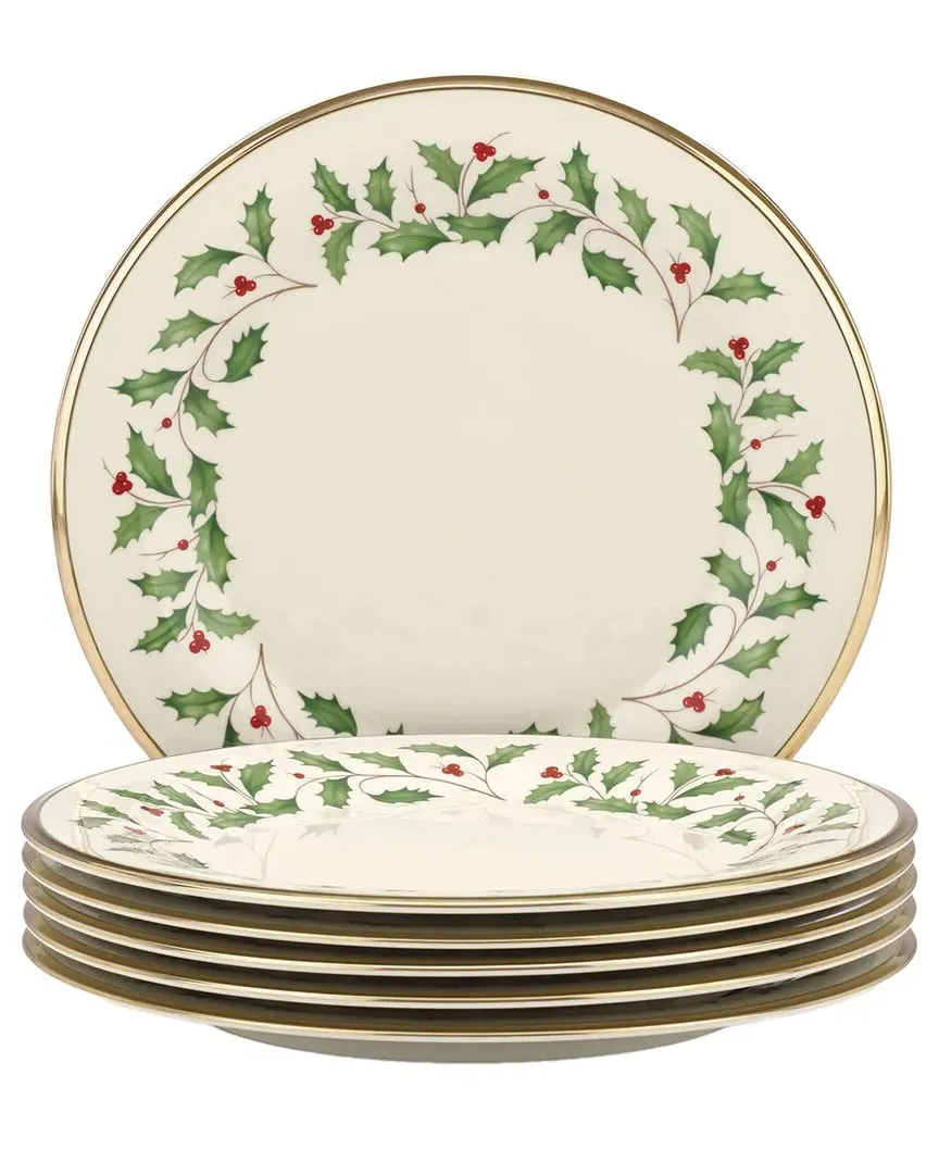 Holiday Dinner Plate Set - Ivory, Porcelain