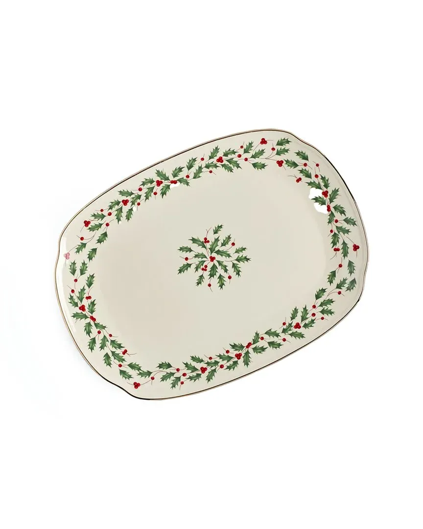 Holiday Serving Platter - Multicolor, Porcelain image