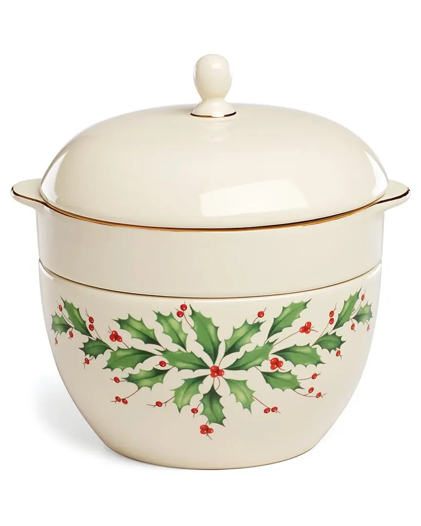 Holiday Stackable Bowl Set - Multicolor, Stoneware image