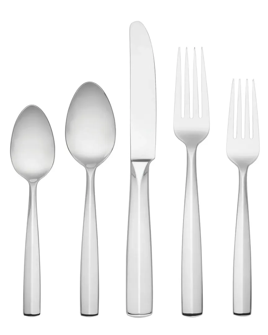 Lachlan 65pc Flatware Set - Stainless Steel