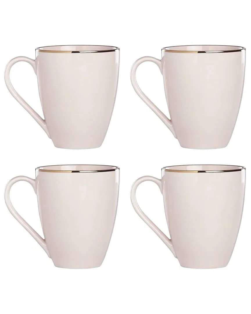 Trianna Set of 4 Mugs - Blush, Porcelain