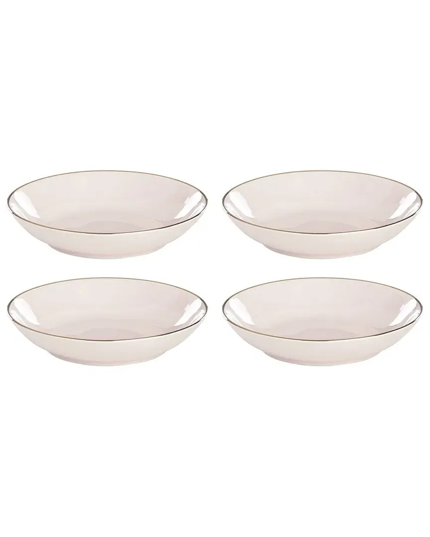 Trianna Set of 4 Pasta Bowls - Blush, Porcelain image
