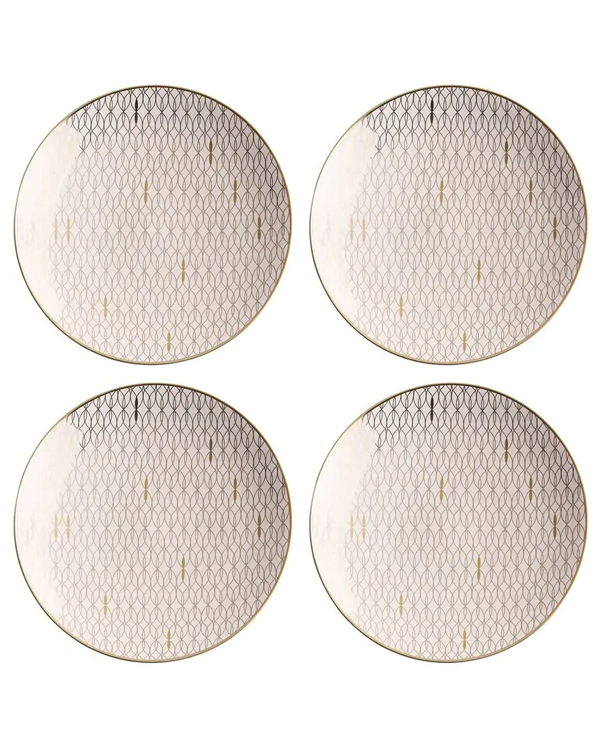 Trianna Set of 4 Salad Plates - Blush, Porcelain image