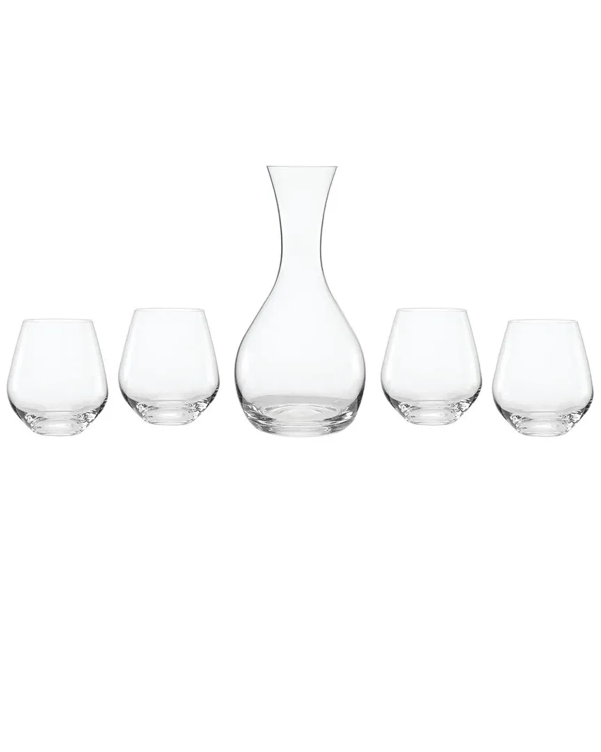 Tuscany Classics 5pc Decanter & Glass Set - Clear, Crystal