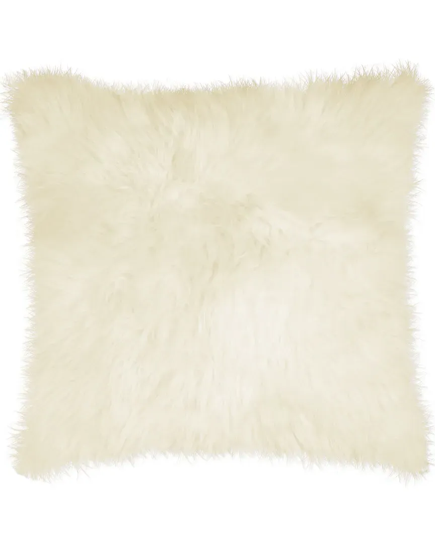 Sheepskin Decorative Pillow - Natural image