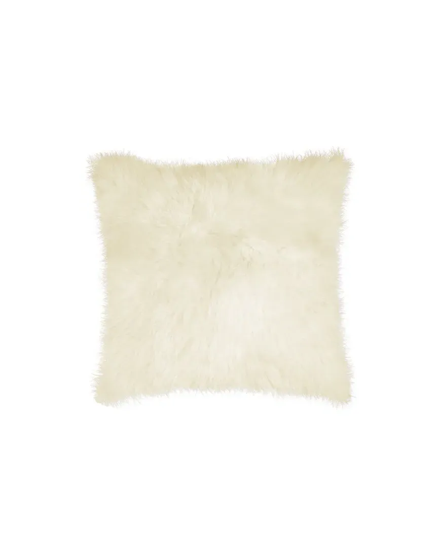 Sheepskin Decorative Pillow - Natural