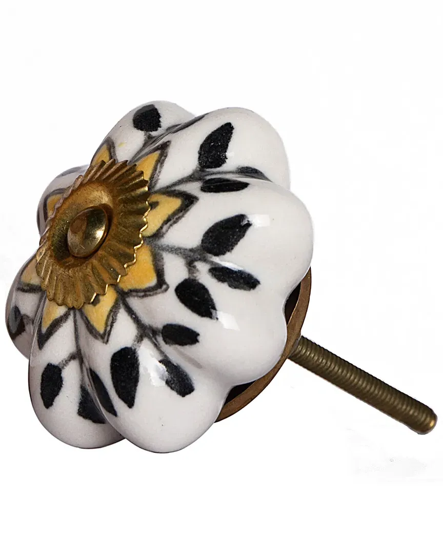 Taj Hotel Knob-It 8-Pack Cabinet Knobs - Ceramic image
