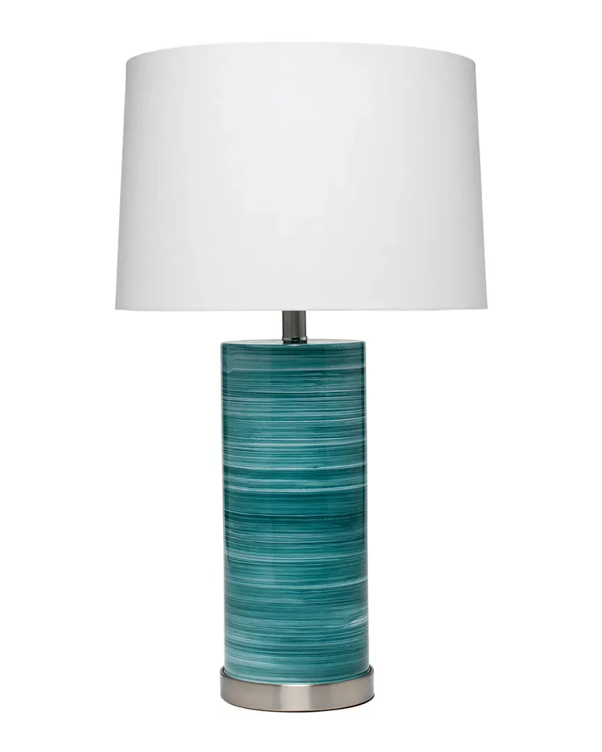 Casey Table Lamp - Turquoise, Glass image