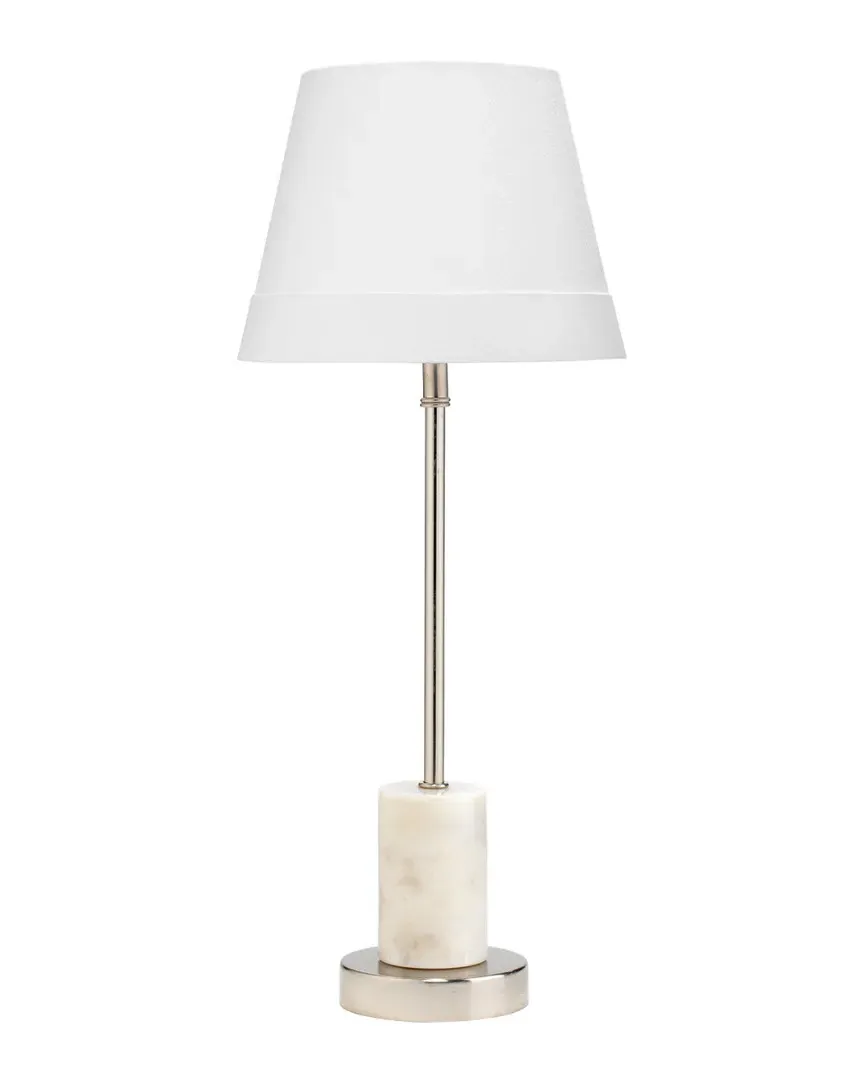 Darcey Table Lamp - Nickel, Marble image