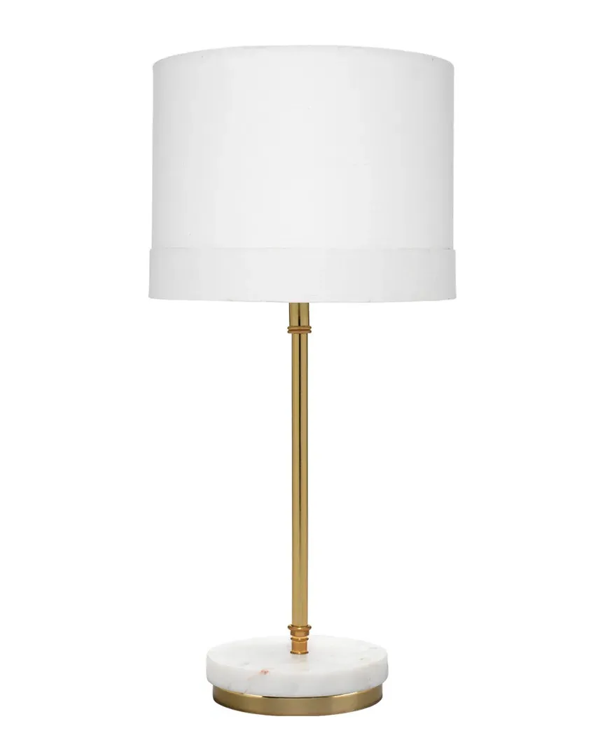Grace Table Lamp - Antique Brass, Marble image