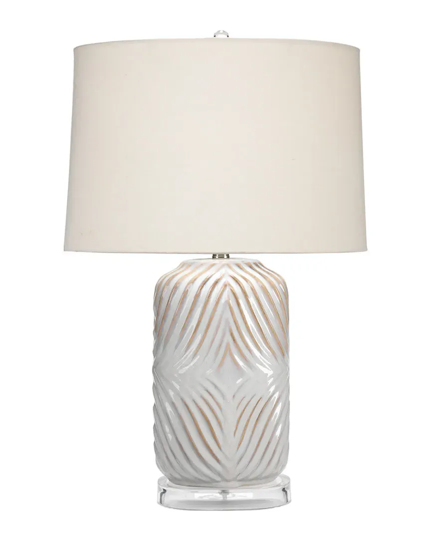 Harper Table Lamp - White, Ceramic image