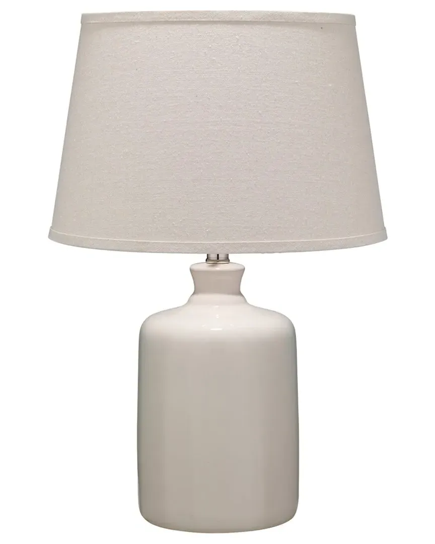 Hewson Milk Jug Table Lamp - Cream, Ceramic