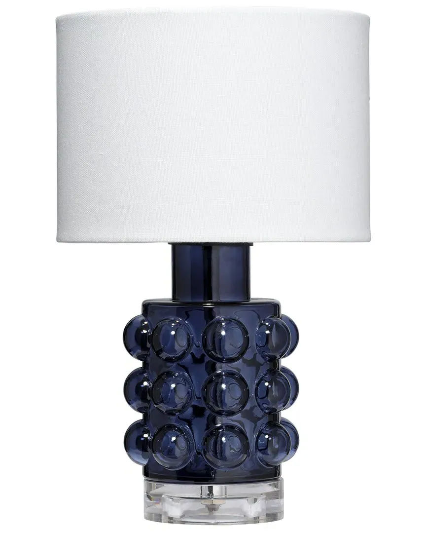 Seltzer Table Lamp - Blue, Hand-Blown Glass