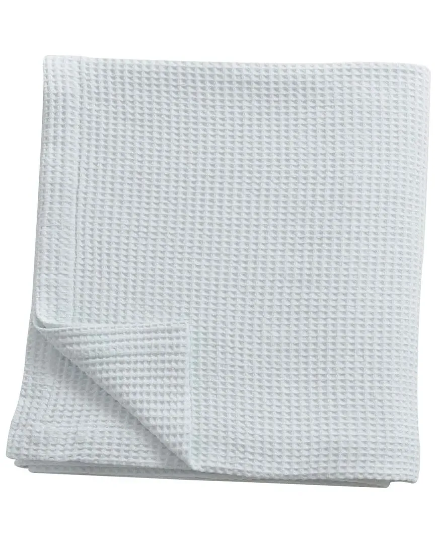 Waffle Weave Cotton Blanket - Ice Blue image