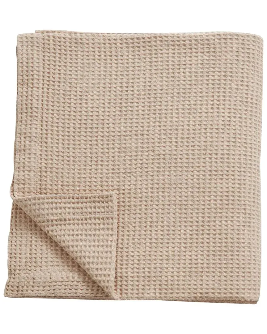 Waffle Weave Cotton Blanket - Taupe