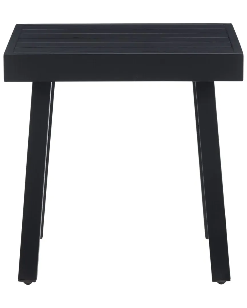 Alora Outdoor Side Table - Black, Aluminum image