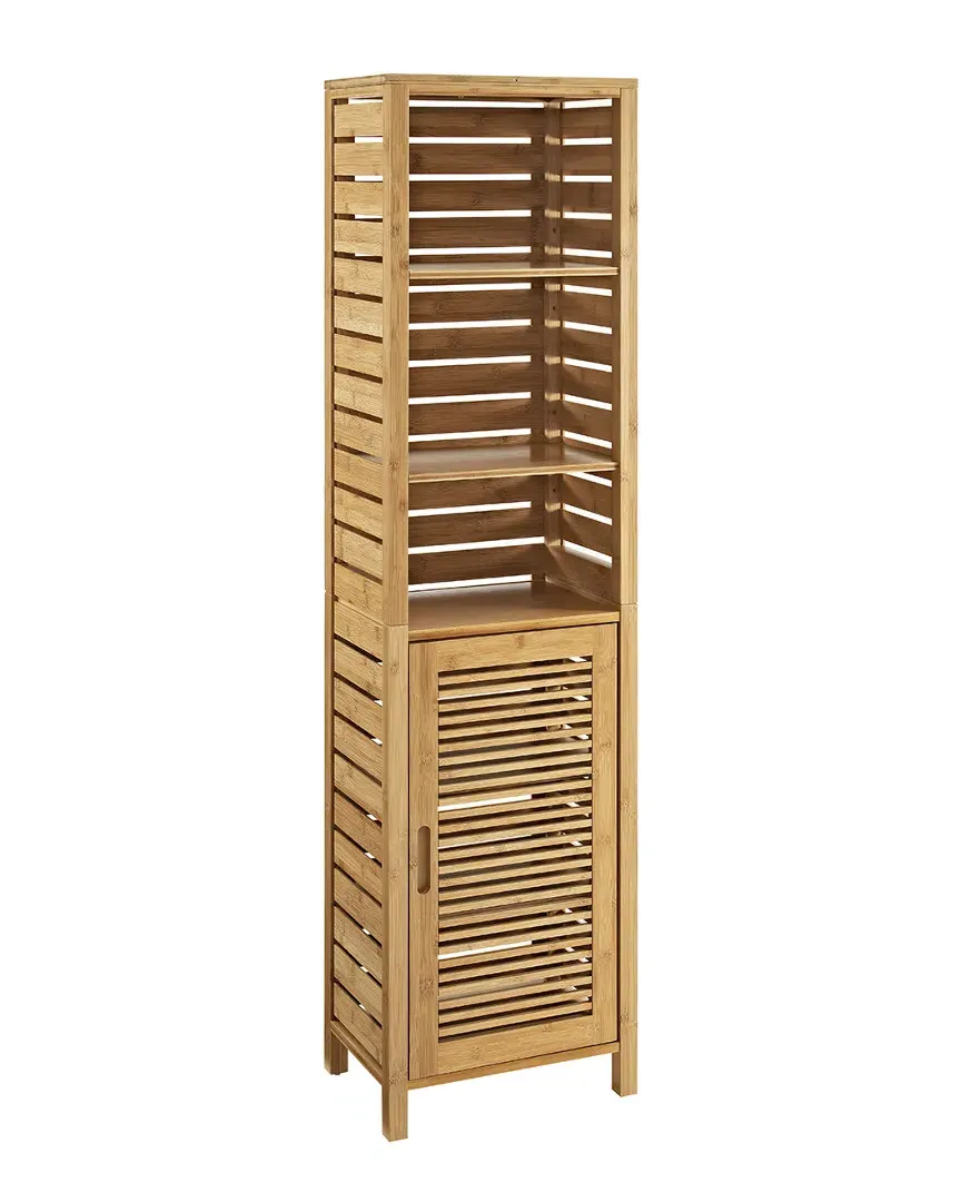 Bracken Tall Cabinet - Natural, Bamboo image