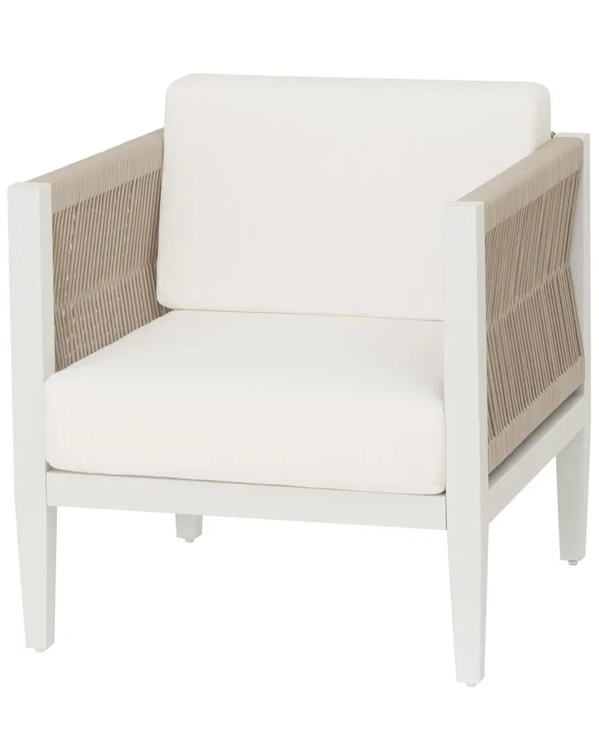 Claiborne Side Chair - White, Aluminum image