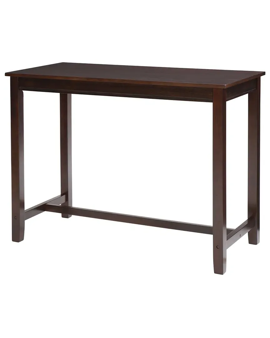 Claridge Bar Height Pub Table - Brown image