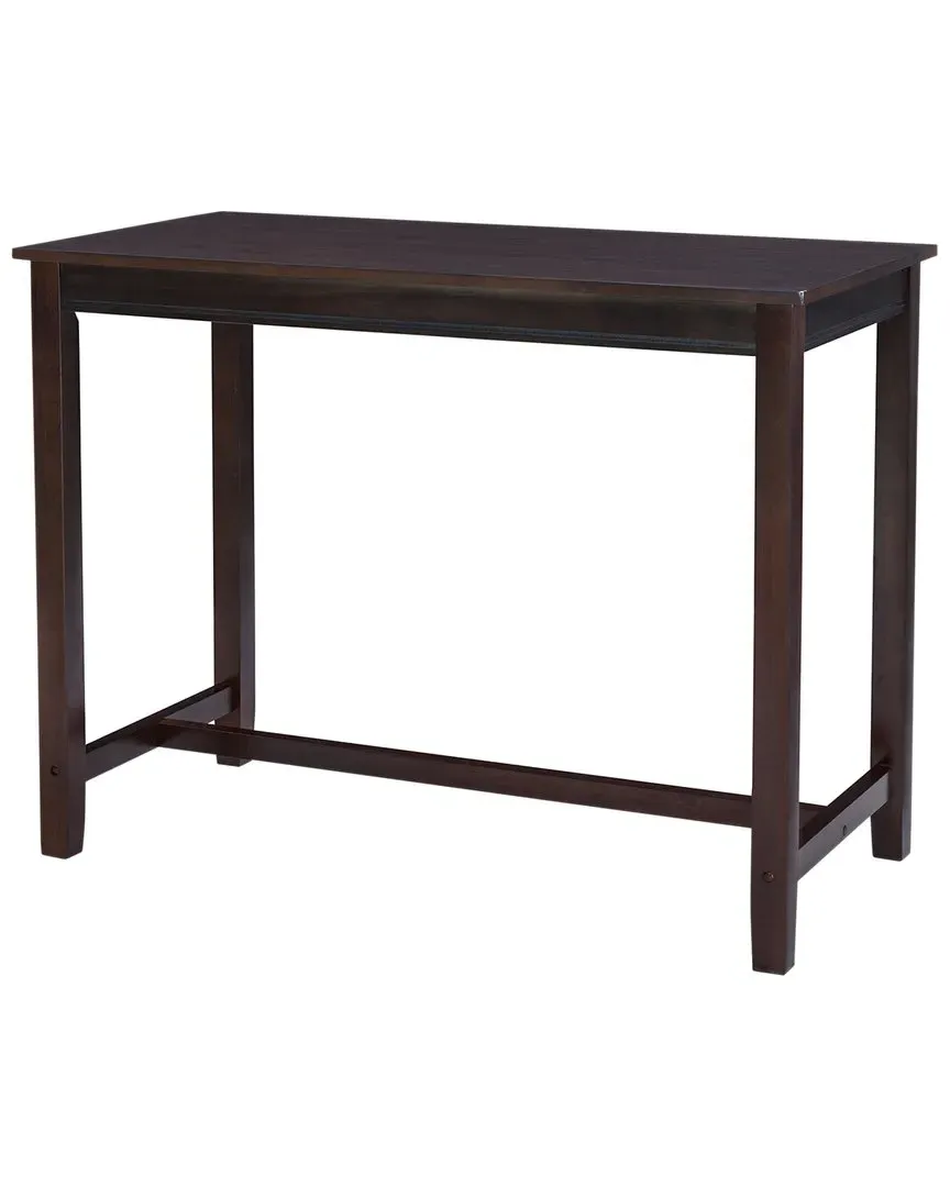 Claridge Counter Height Pub Table - Brown, Wood