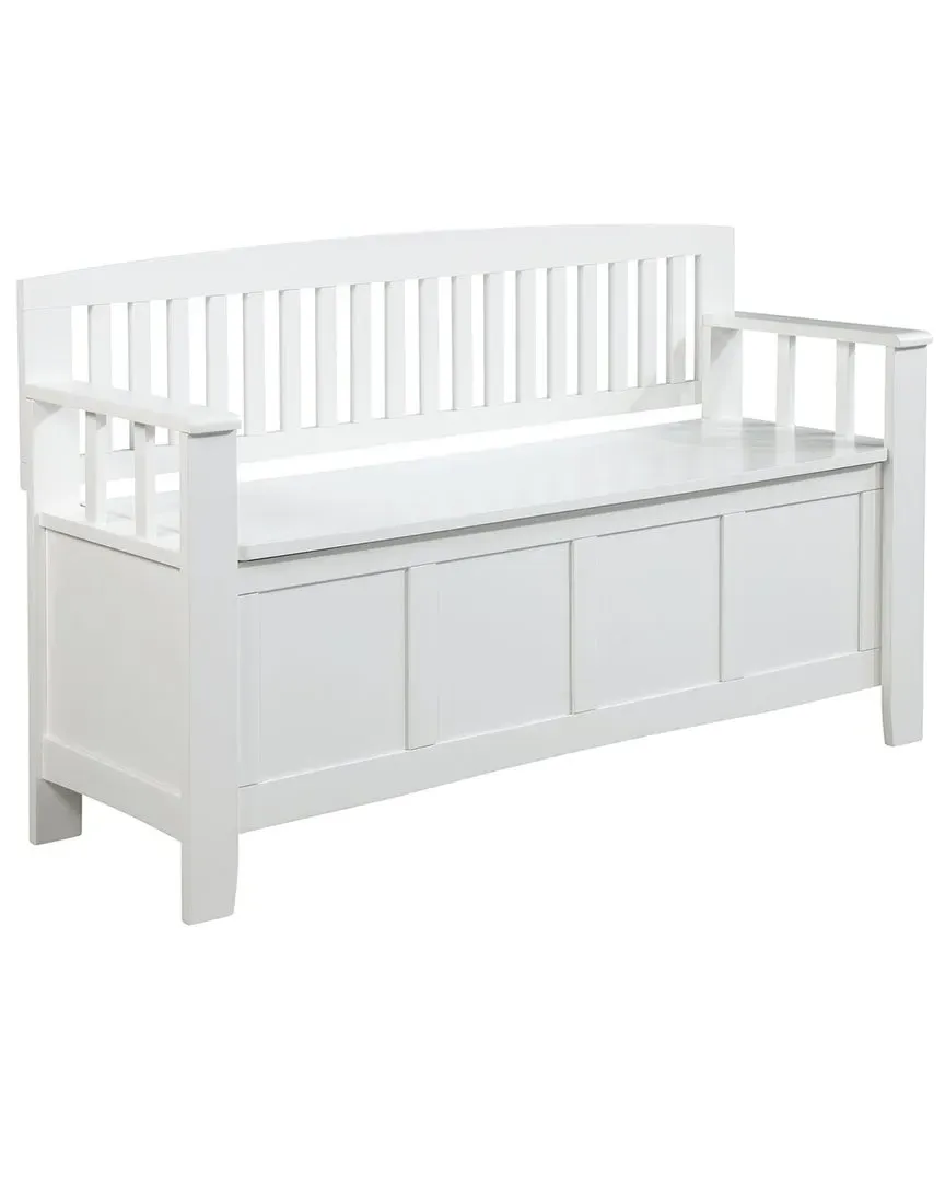 Cynthia Storage Bench - White image