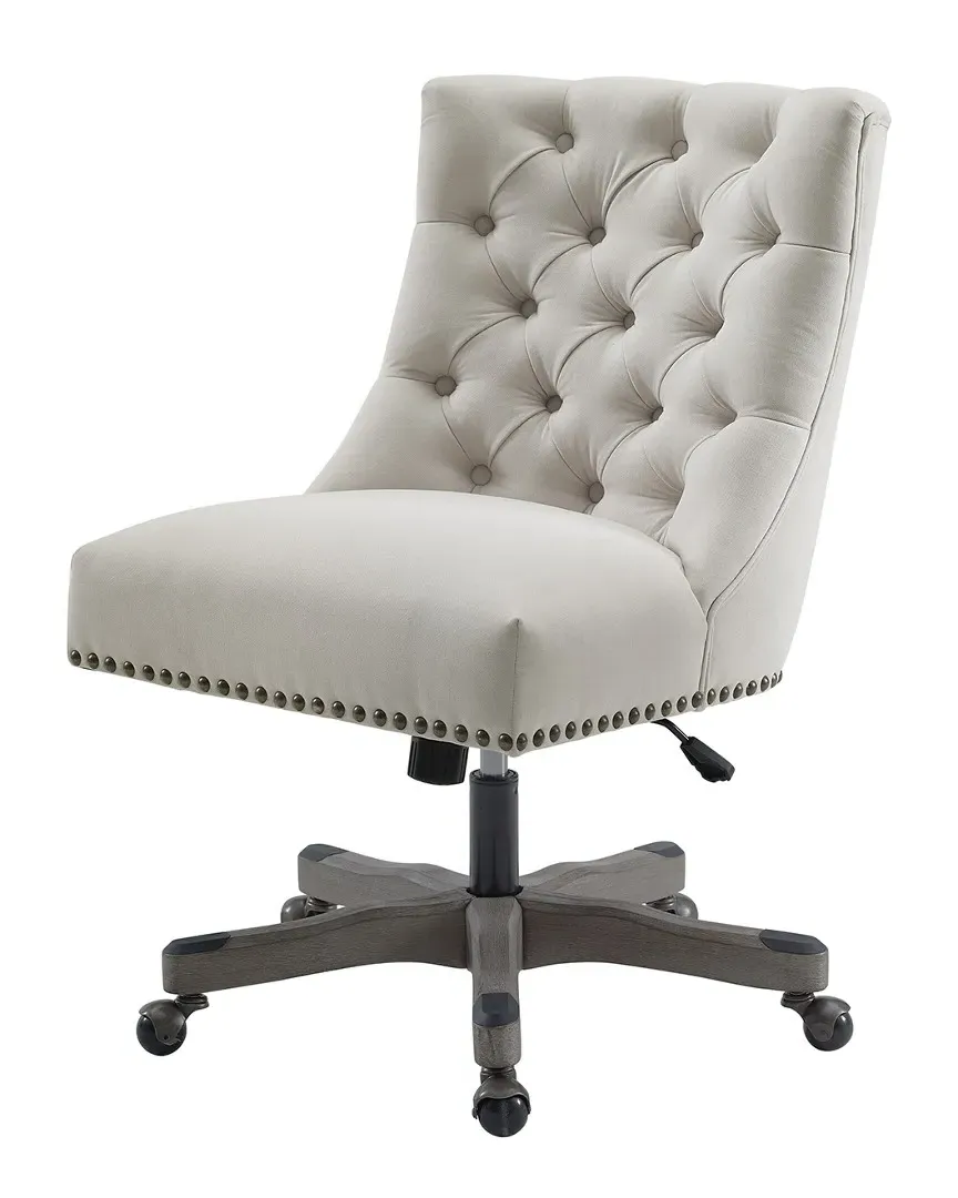 Della Office Chair with Gas Lift - Gray Wash image