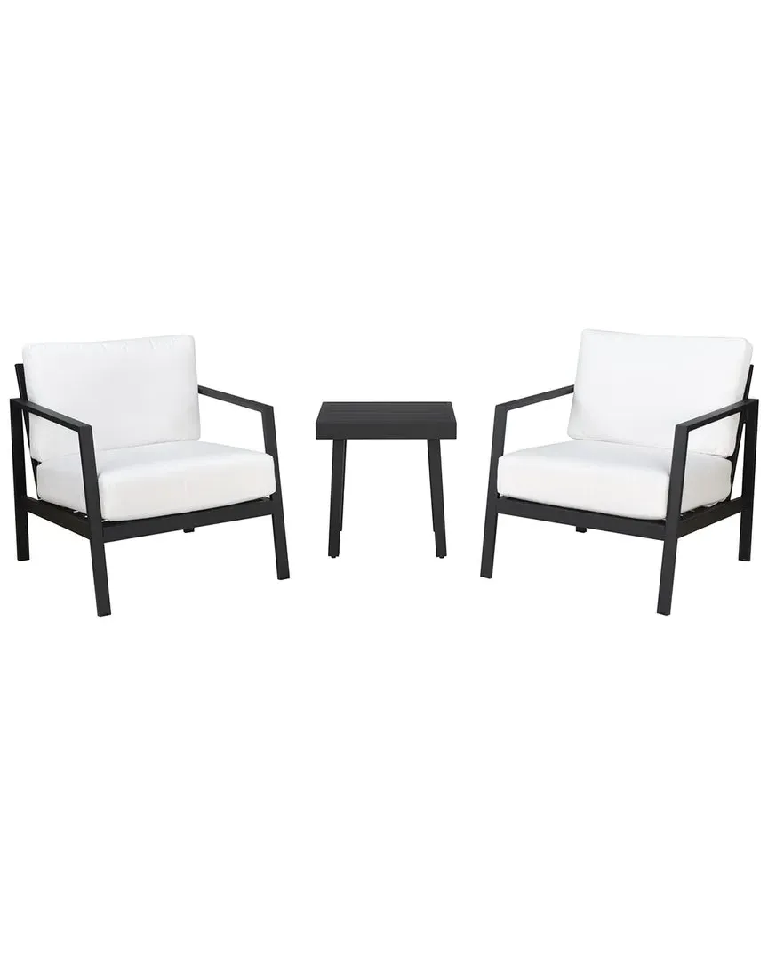 Holland 3-Piece Outdoor Set - Natural, Aluminum