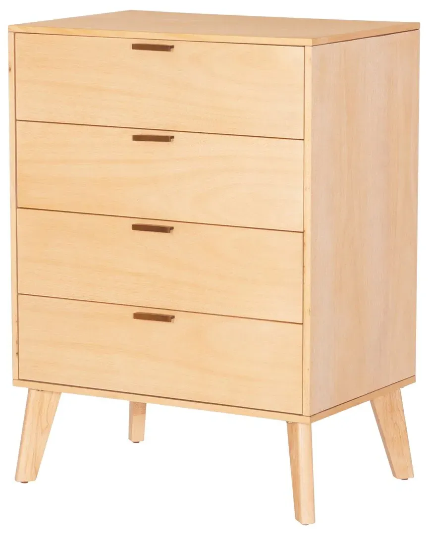 Hudson 4-Drawer Chest - Brown image