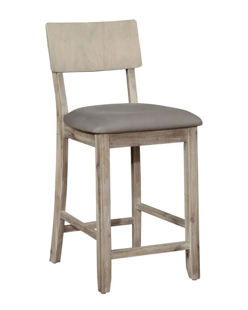Jordan Counter Stool - Grey, Acacia Wood image